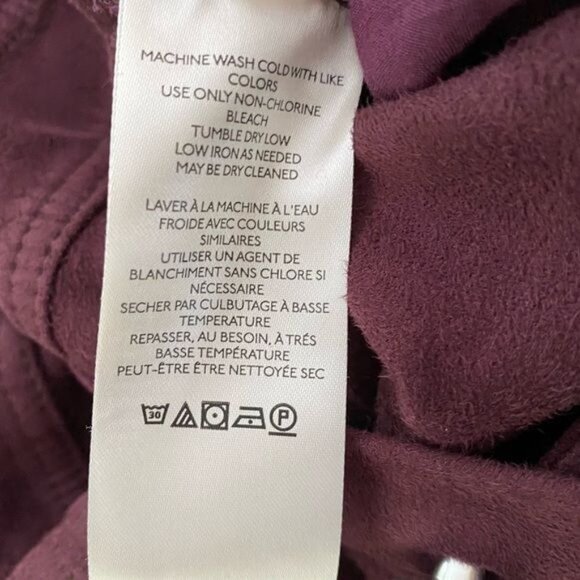 Free People Larson Shortall Romper in Plum Size Medium NWOT - Picture 13 of 13